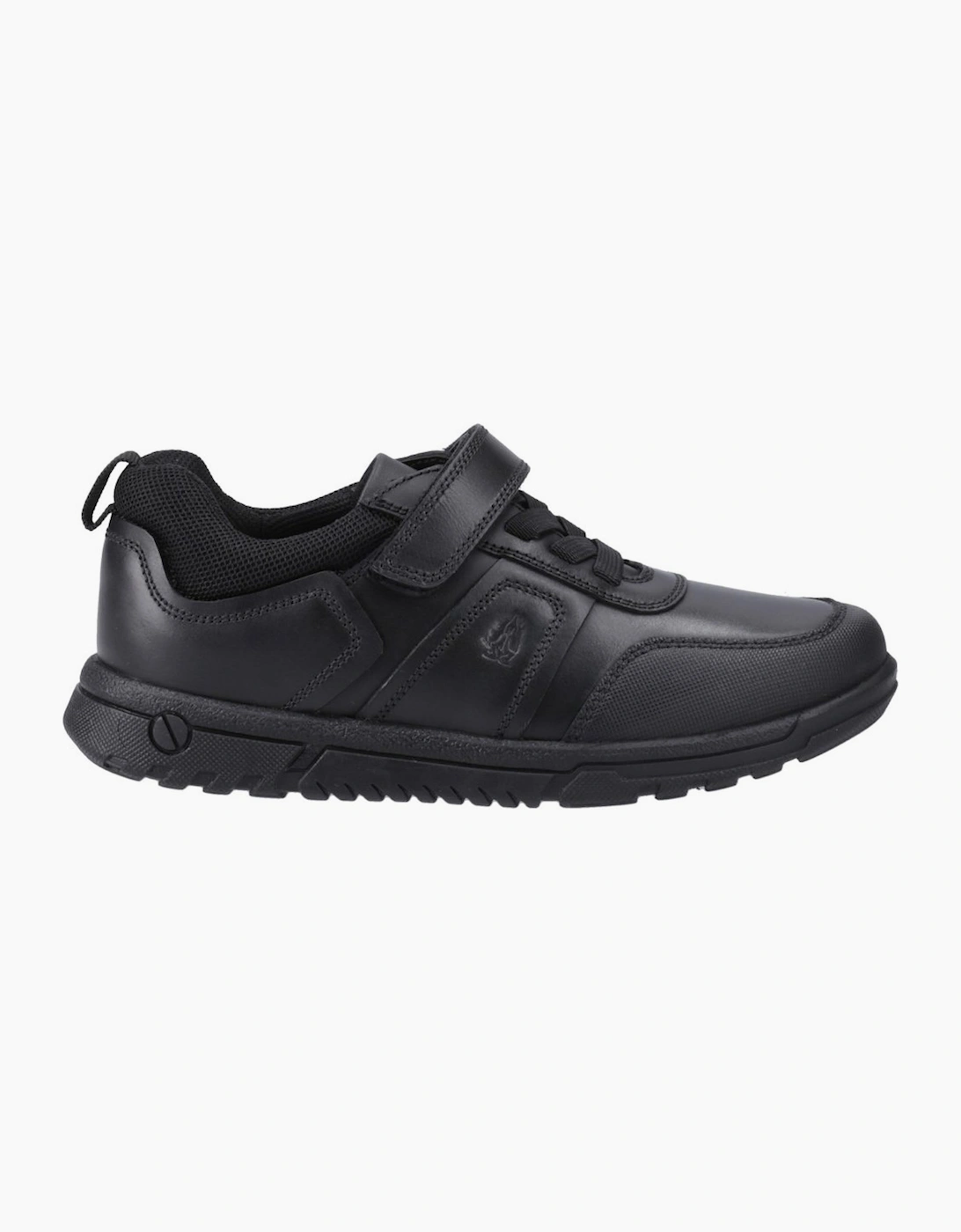 Hush Puppies Boys Black 'S Sutton Senior School Shoes  3 Junior Size 3 Kids