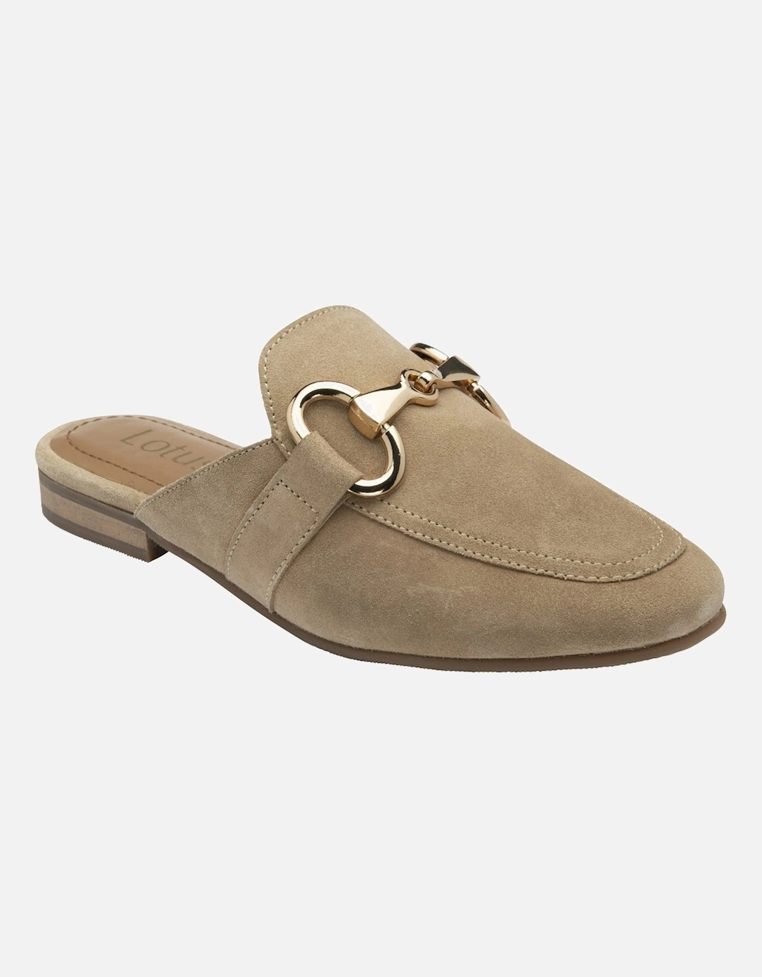 Lotus Women's Brown Taylor Backless Loafers - Size 7