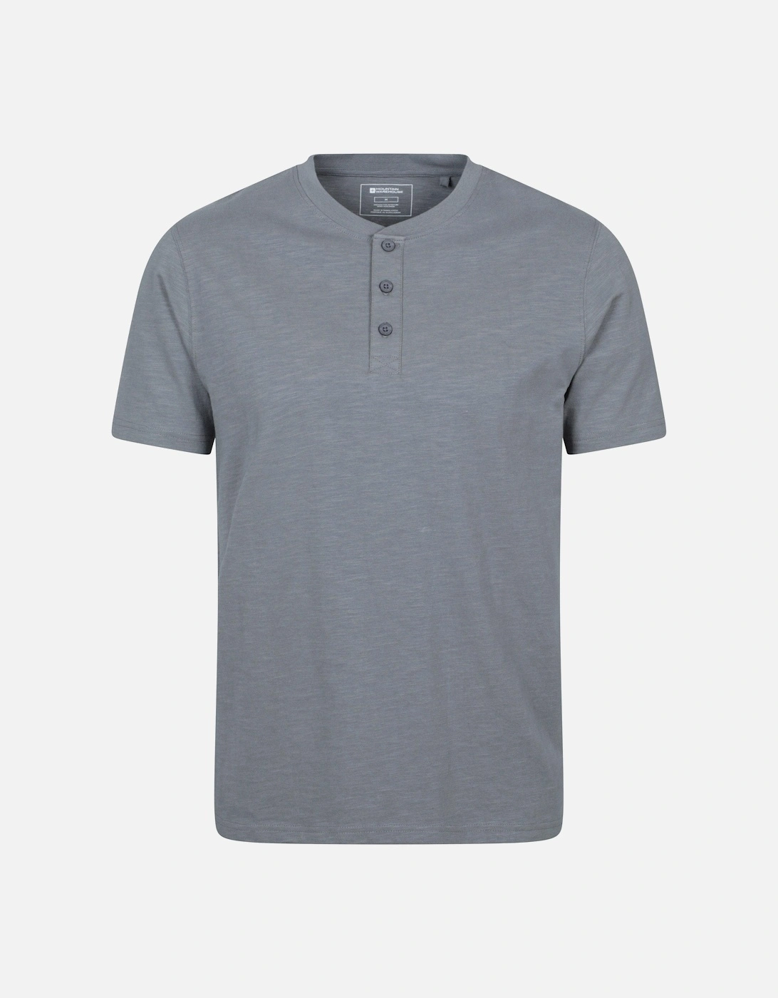 Mountain Warehouse Men's Grey Hasst Organic T-Shirt - Size: 44