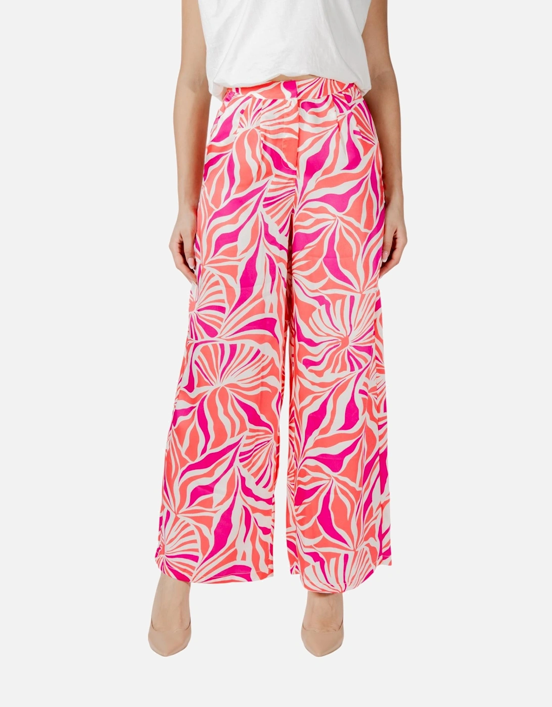 Zip and Button Front Pocket Trousers Women - Pink Pants, 4 of 3