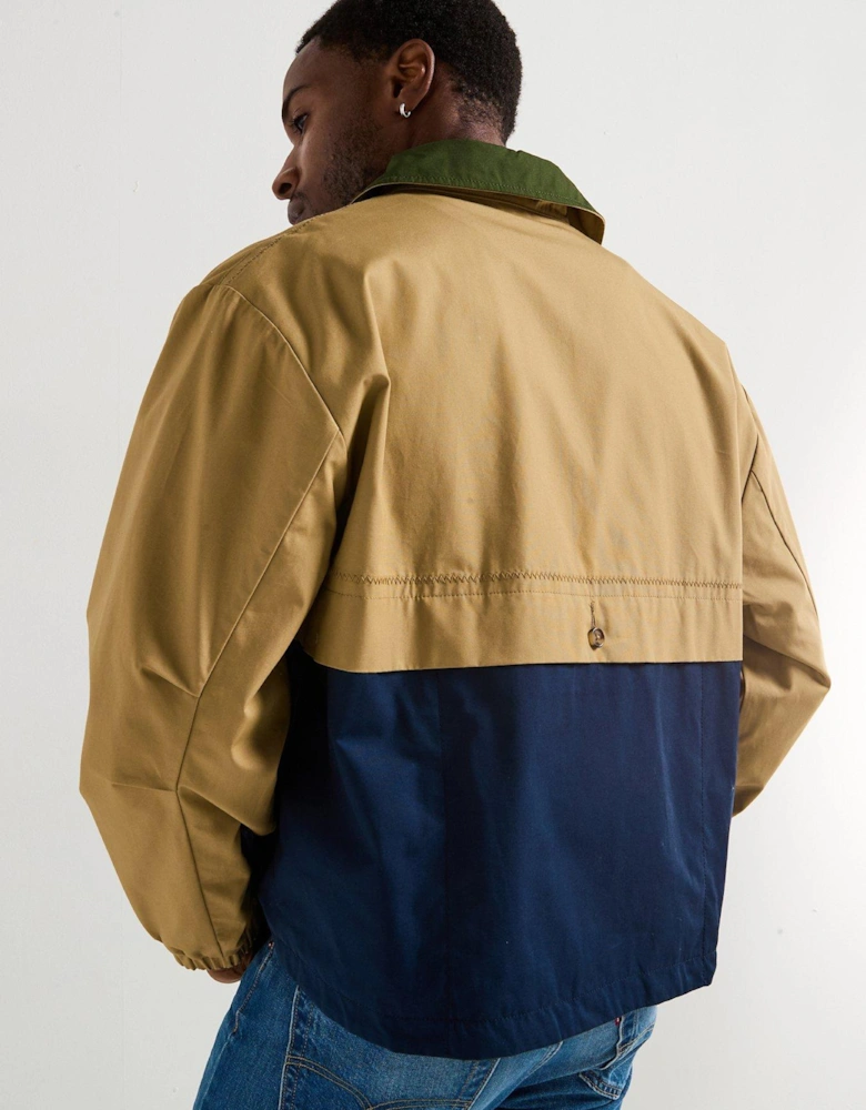 Lightweight Canvas Jacket - Beige