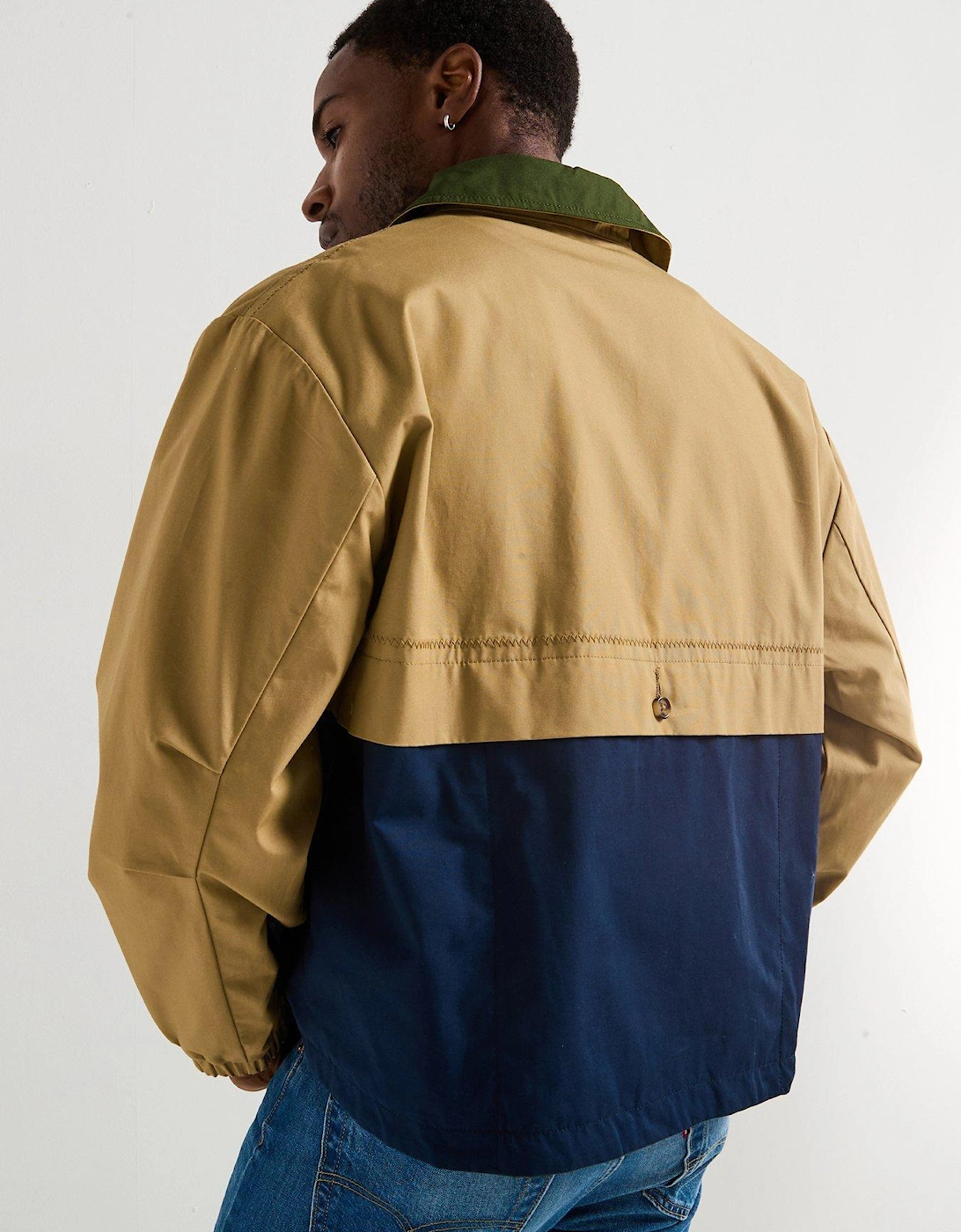 Lightweight Canvas Jacket - Beige