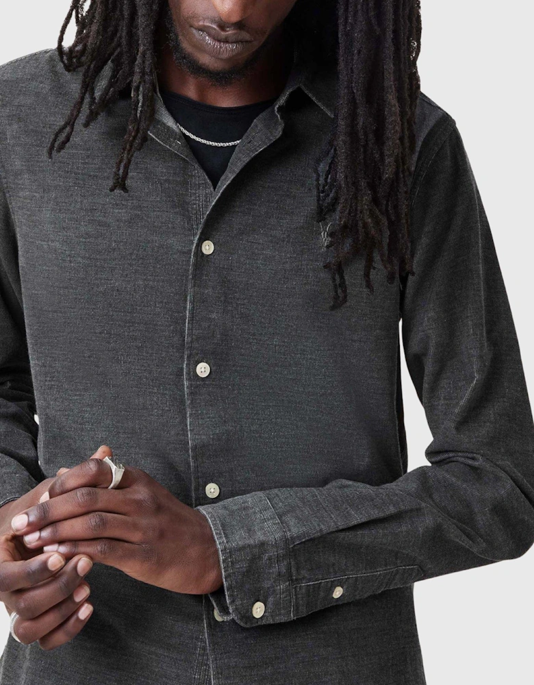 Lorella Long Sleeve Shirt - Grey
