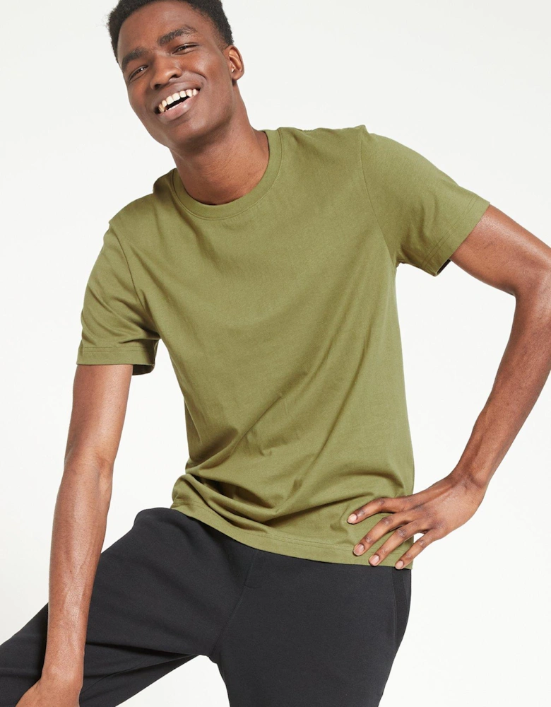 Essentials 3 Pack Crew Neck T-Shirt - Multi