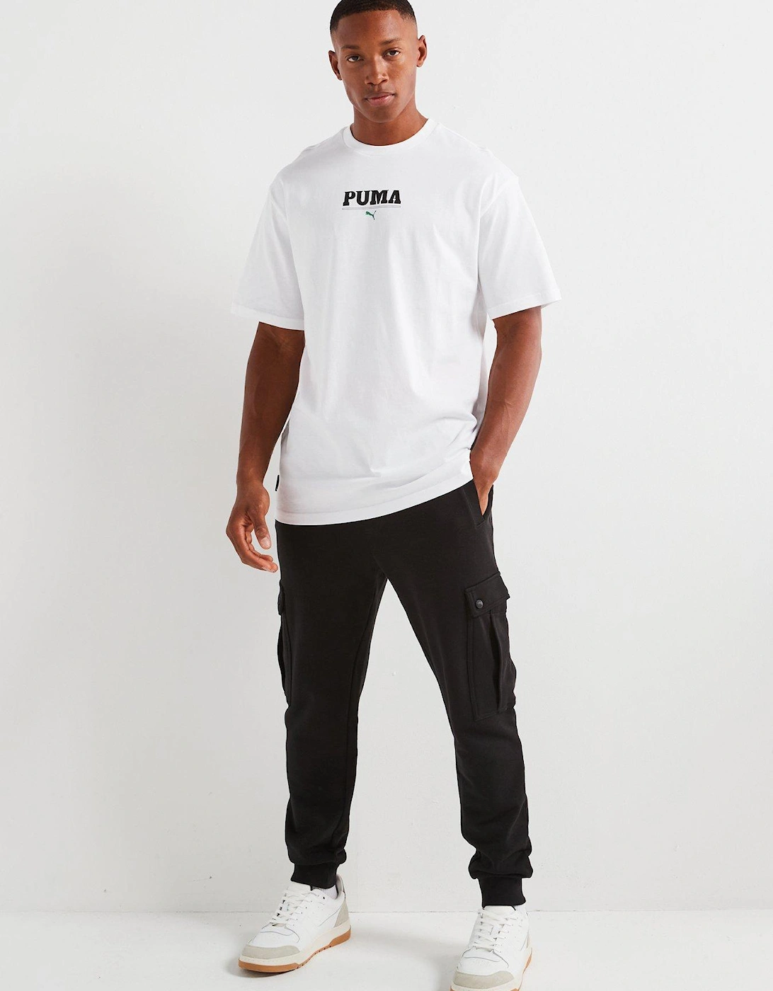 Mens Logo Graphic T-Shirt Vi - White