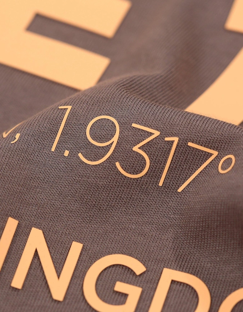 Ai Tee Oversized Printed T-Shirt - Dark Brown