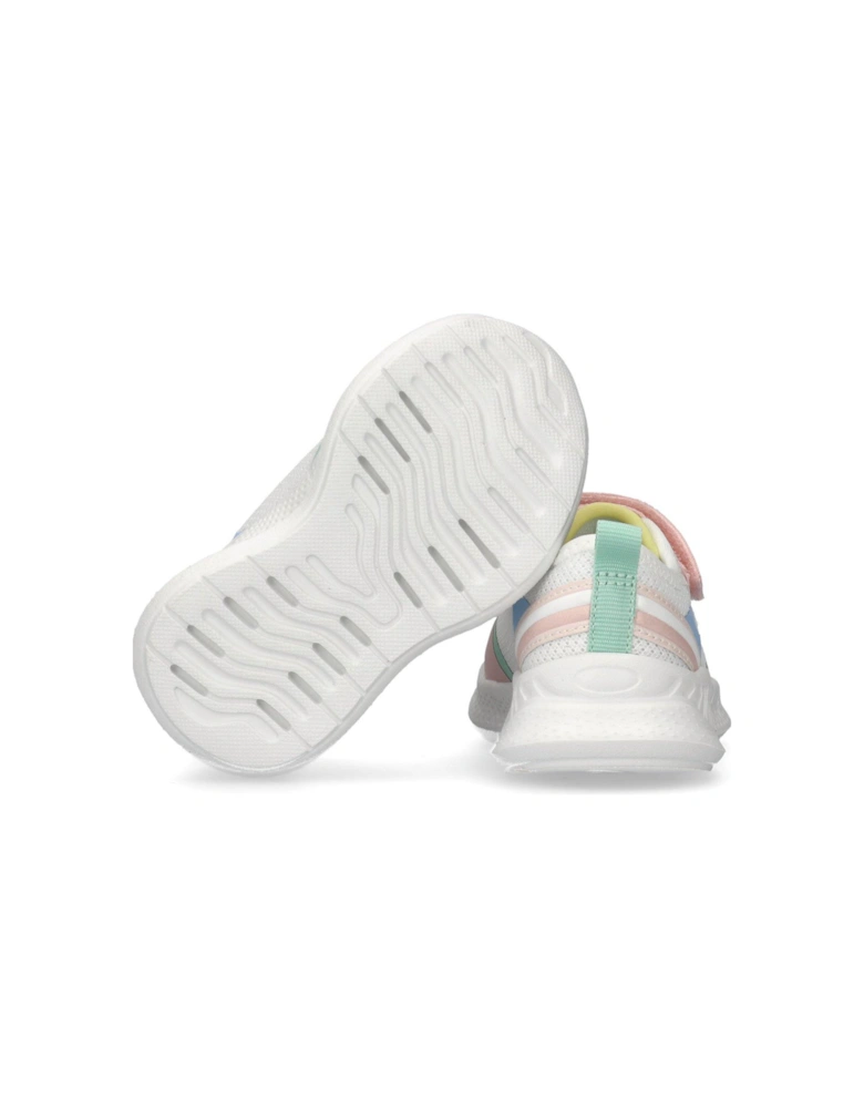 Girls Connor Low Cut Lace-Up/Velcro Trainers - Multi