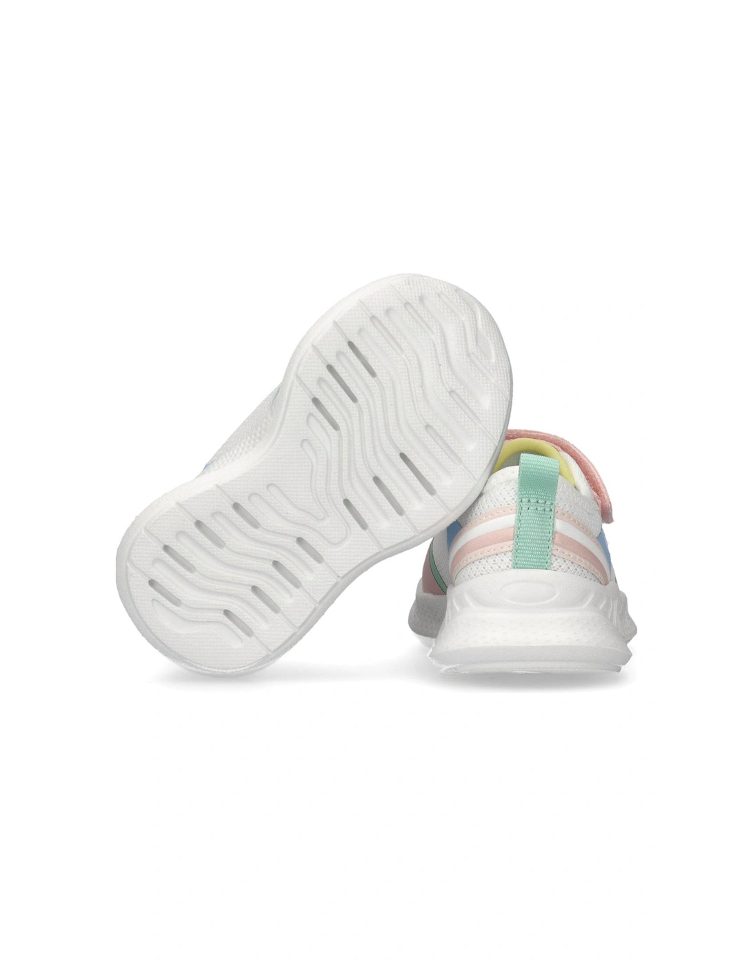 Girls Connor Low Cut Lace-Up/Velcro Trainers - Multi