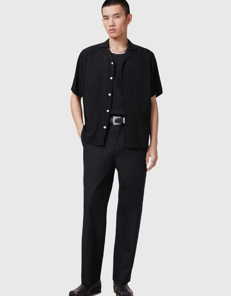 Madin Short Sleeve Shirt - Black
