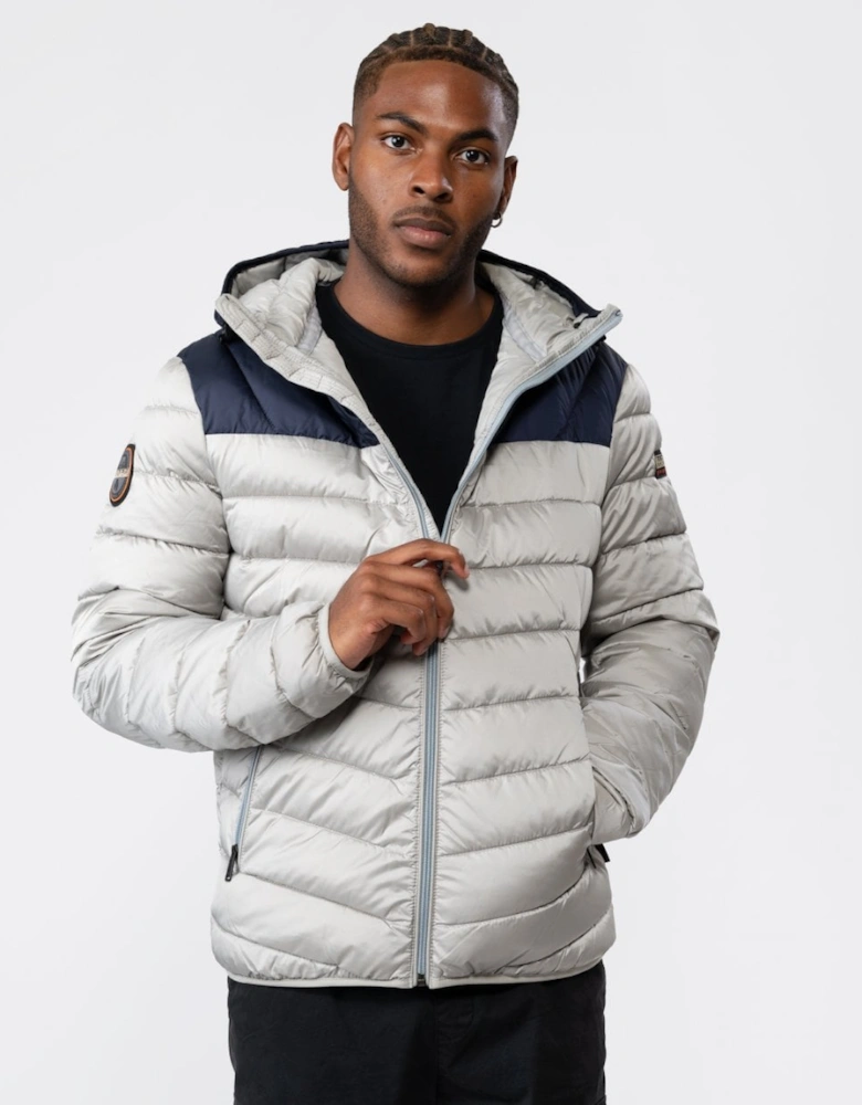 Aerons Cb 3 Mens Hooded Puffer Jacket