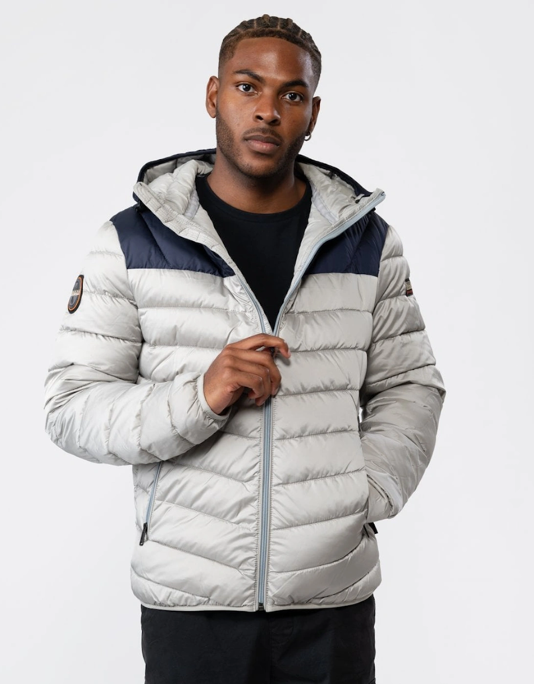 Aerons Cb 3 Mens Hooded Puffer Jacket, 6 of 5