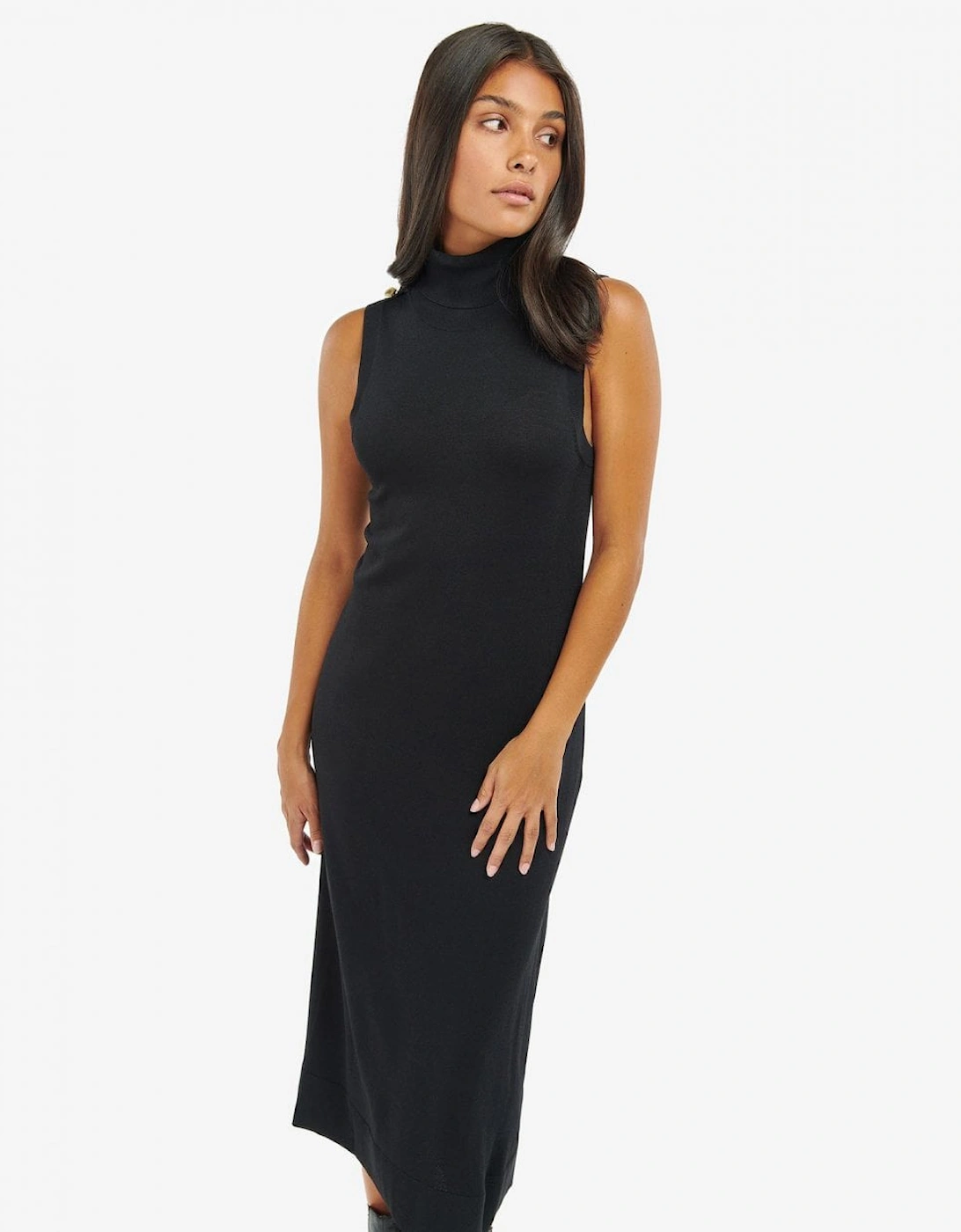 Rosbern Womens Knitted Midi Dress, 9 of 8