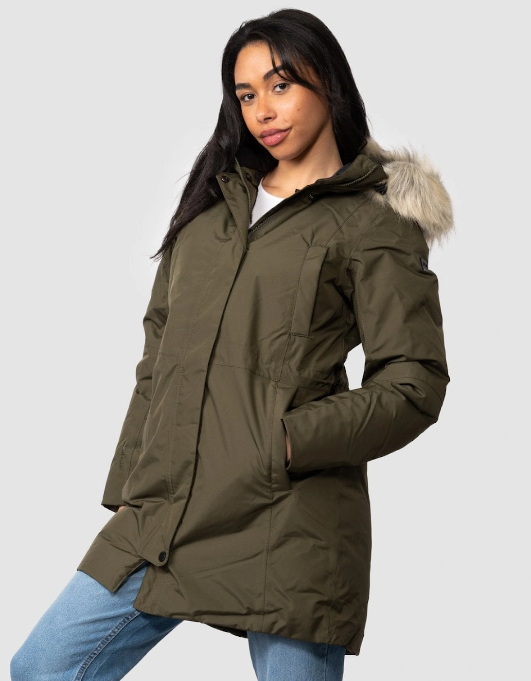 Women's Helly Hansen Senja Womens Parka - Tan - Size: 12