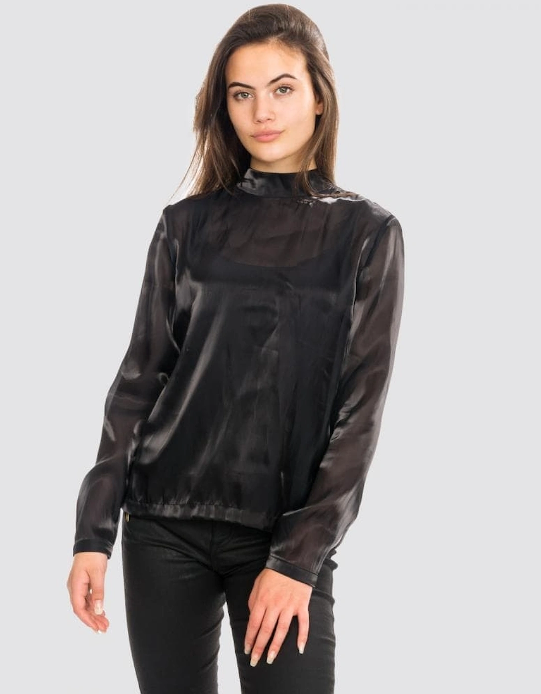 Samsoe & Samsoe Women's Samsoe & Samsoe Brandy Ls Womens Top 8327 - Black
