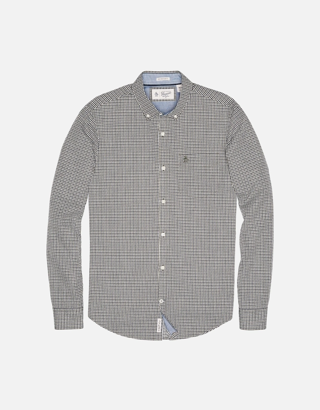 Mini Dot Gingham In Mens Shirt, 2 of 1