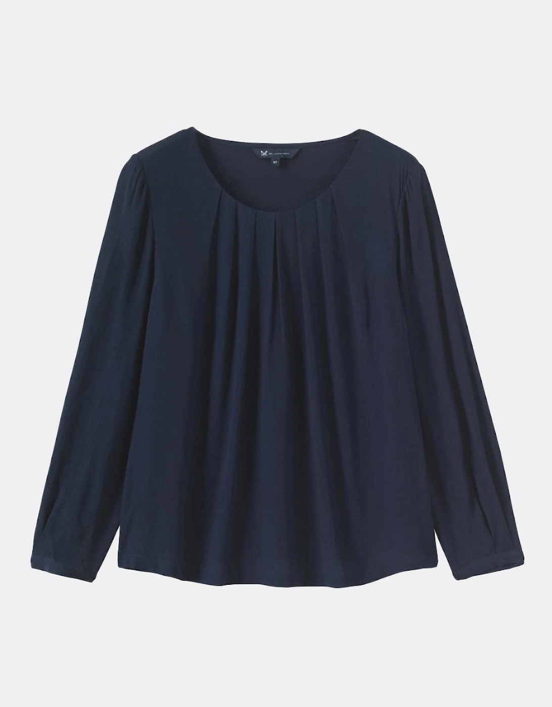 Pleat Neck Womens Top, 2 of 1