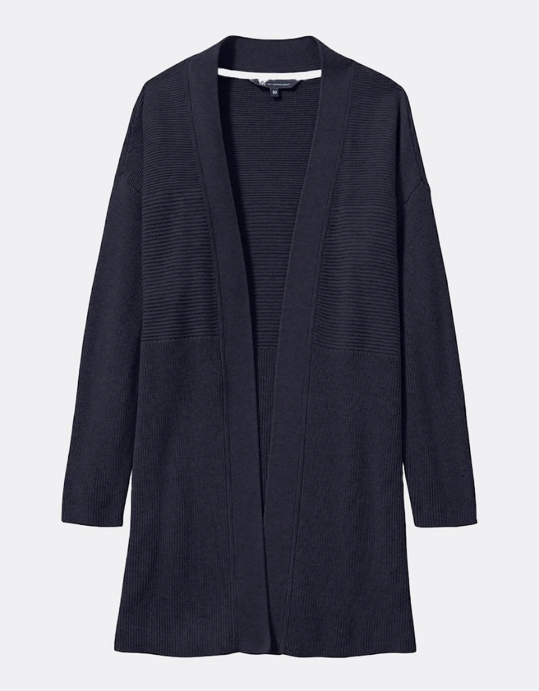 Rib Texture Womens Cardigan, 2 of 1