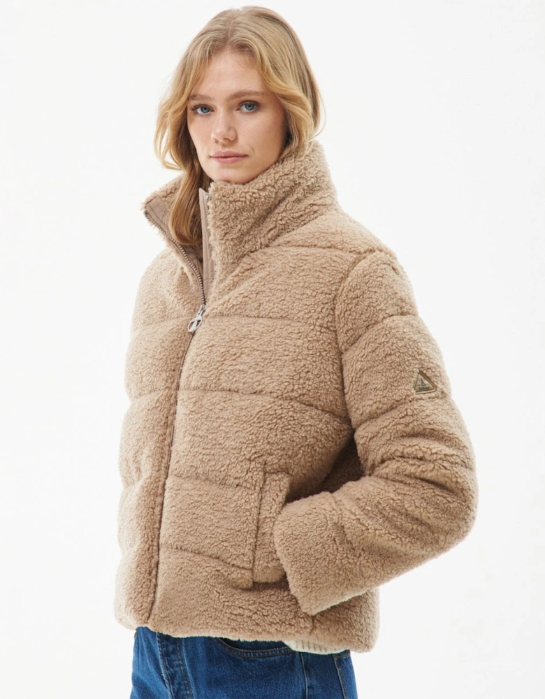 Lichen Womens Teddy Quilt Jacket