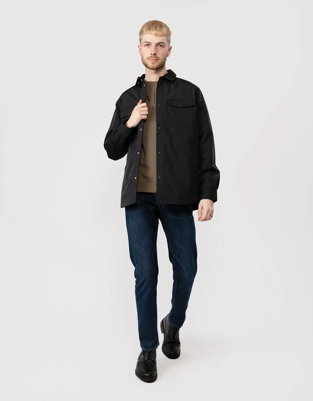 Mens Padded Overshirt, 6 of 5