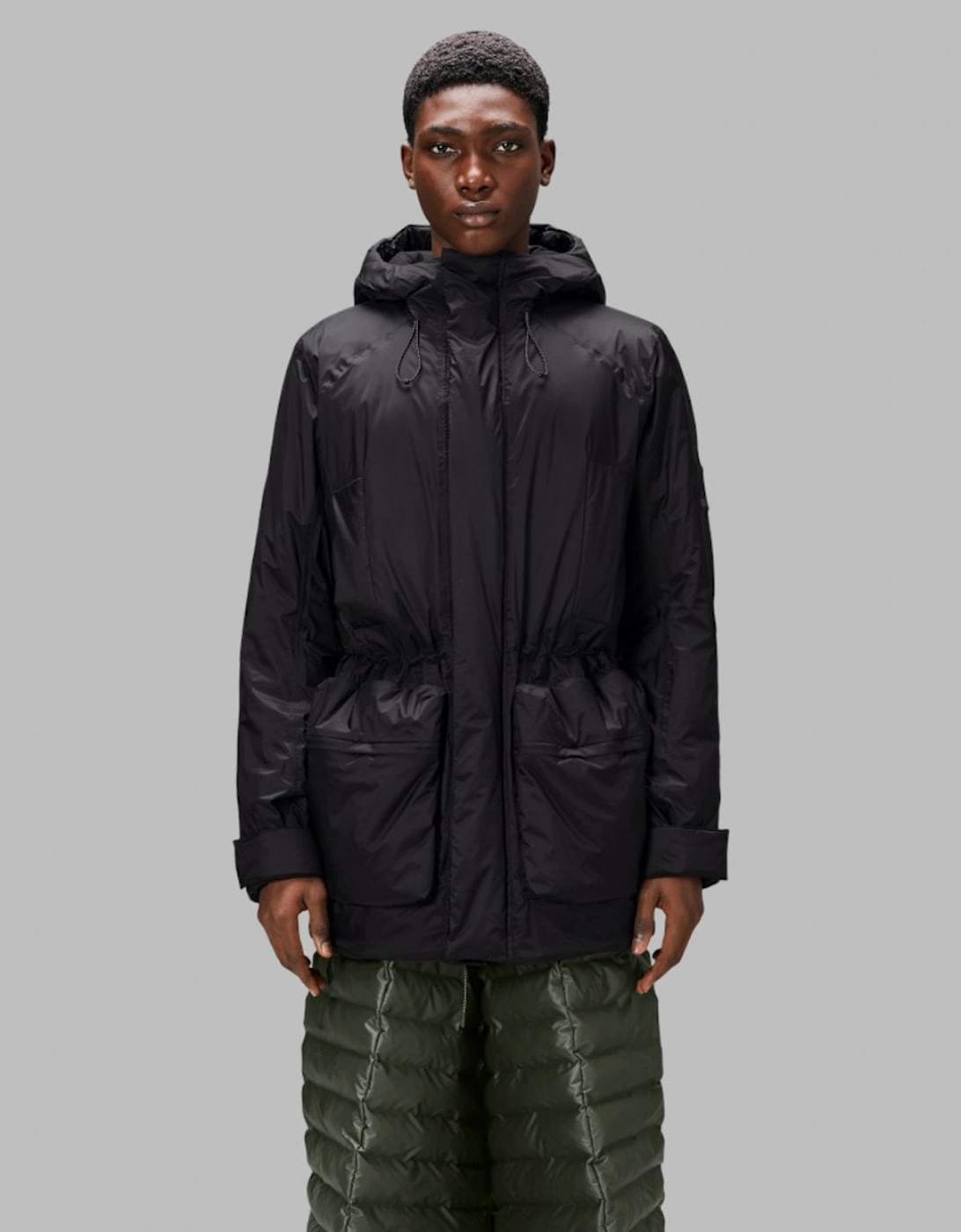 Rains Women's Rains Vardo Unisex Parka - Black