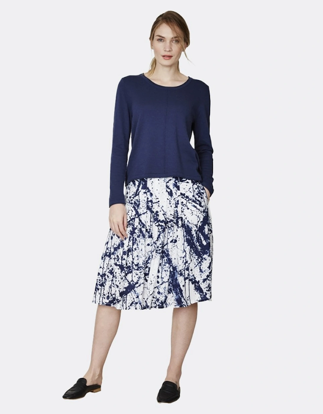 Thought Women's Thought Isadora Womens Top - Indigo - Navy
