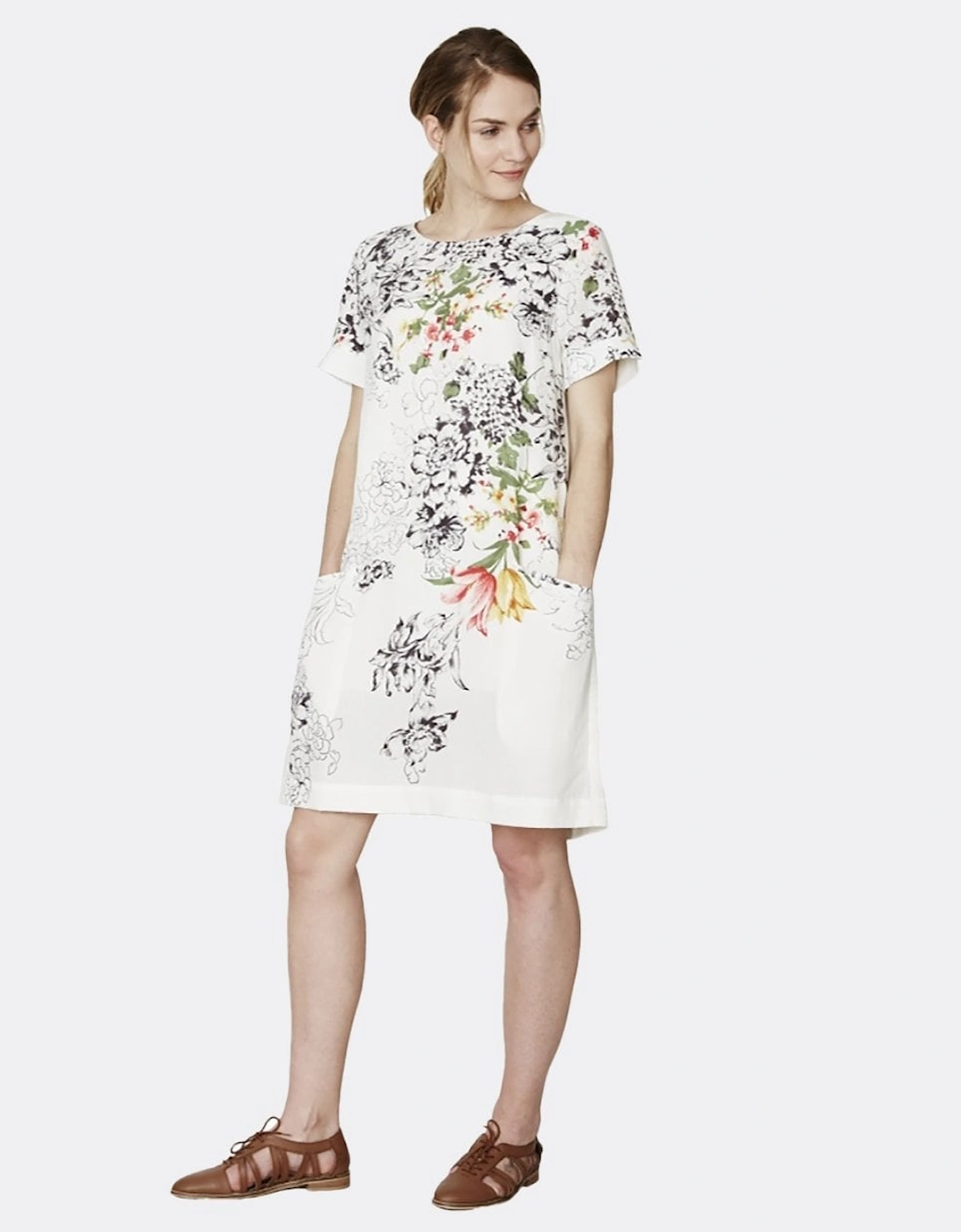 Thought Women's Thought La Boudeuse Womens Dress - White