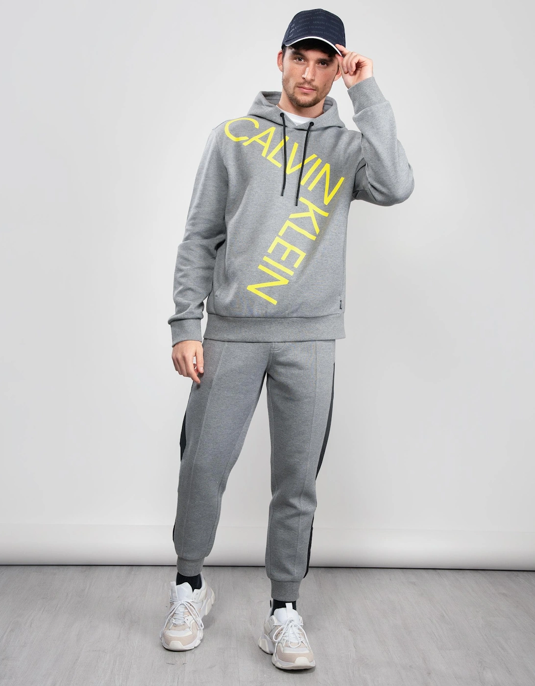Bold Logo Relax Mens Hoodie, 6 of 5