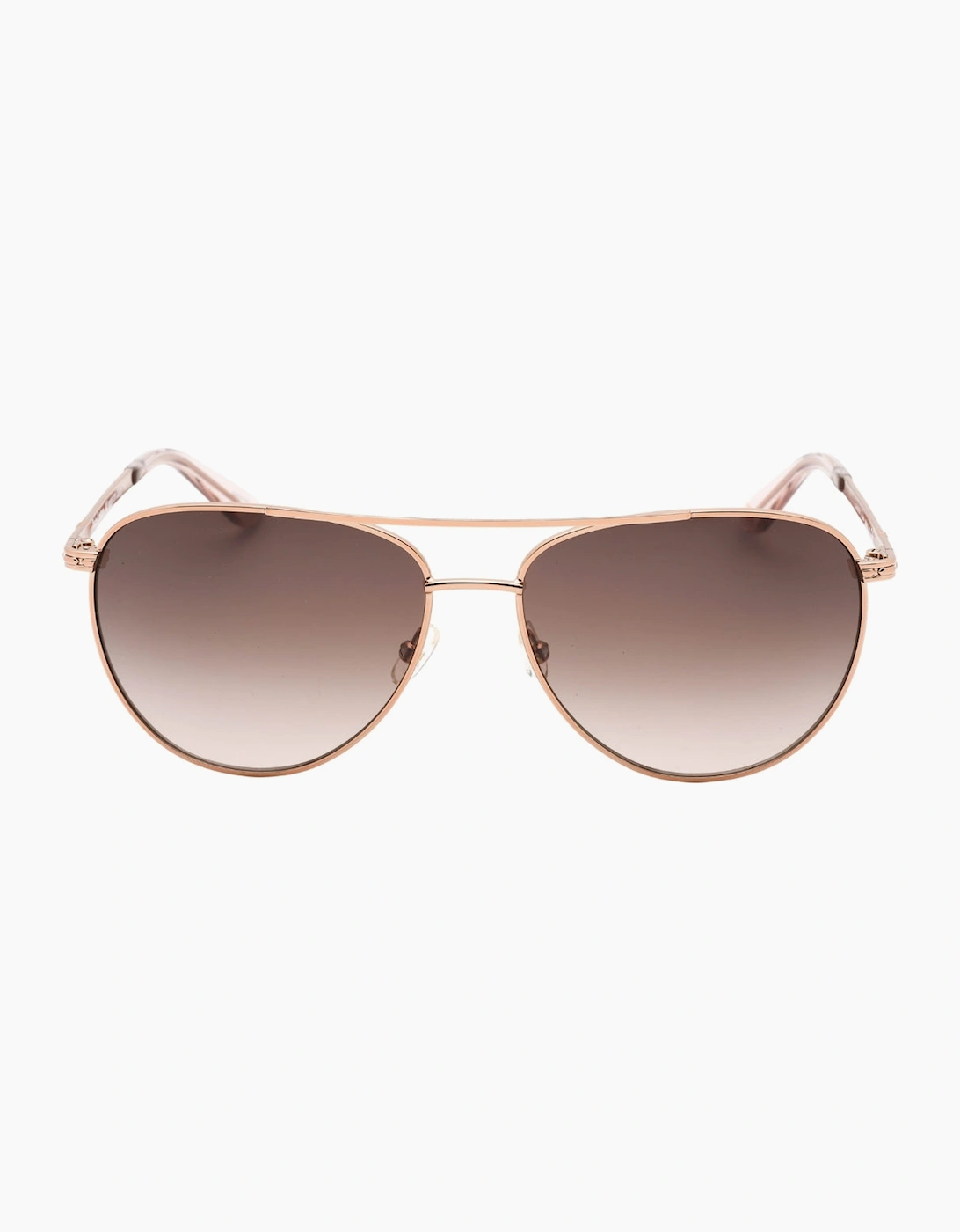 Juicy Couture Women's Juicy Couture Brown SF Lens Rose Gold Sunglasses