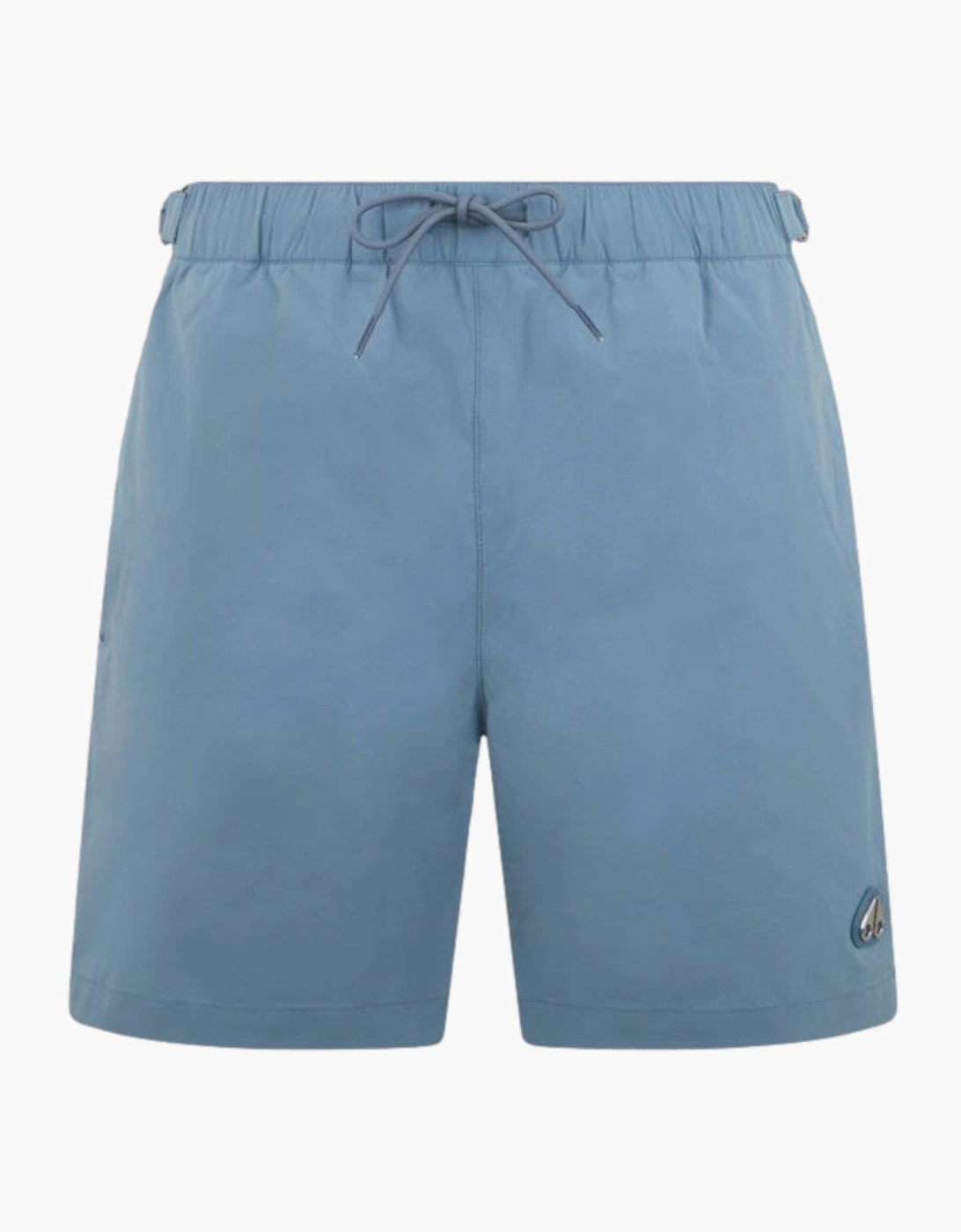 Men's Moose Knuckles Logo Swim Short 1576   Sea - Blue - Size: 37/36/32