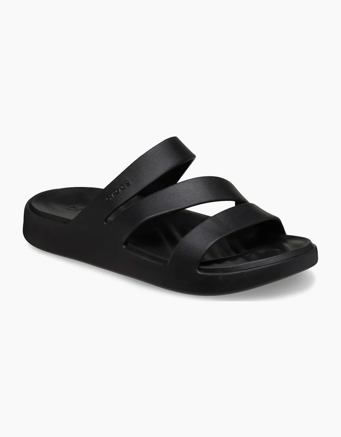 Crocs Women's Getaway Strappy Womens Sandals - Black - Size: 5