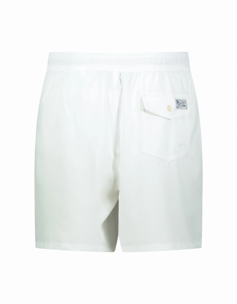 Ralph Lauren Traveller Classic Swimming Trunk – White