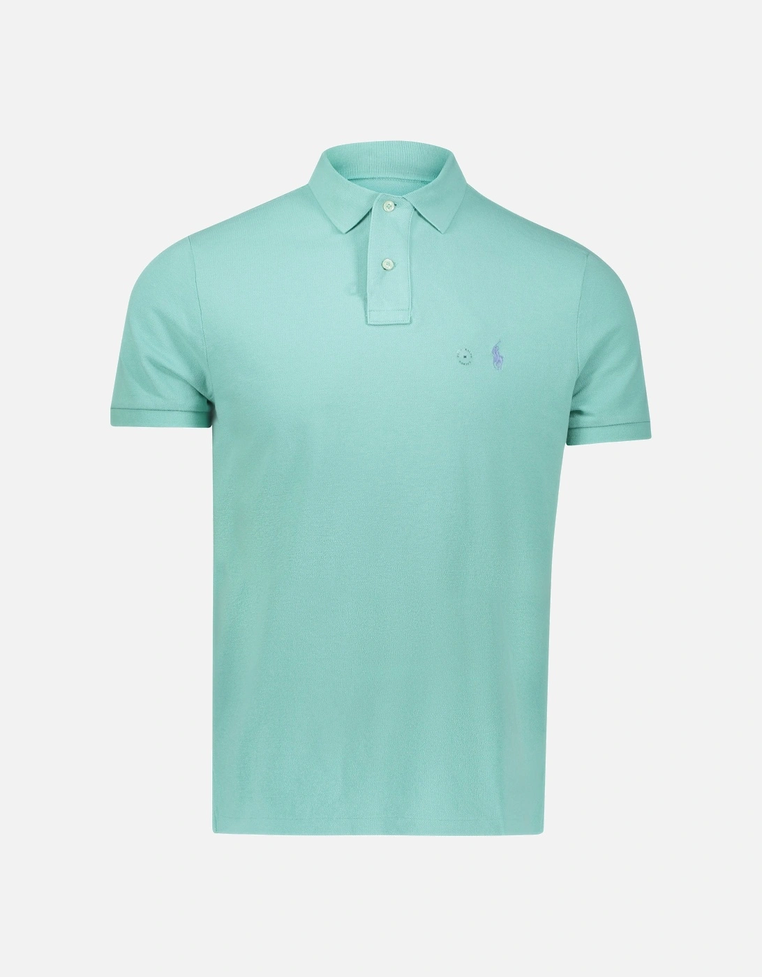 Ralph Lauren Iconic Mesh Polo Shirt – Custom Slim Fit in Celadon Green, 6 of 5