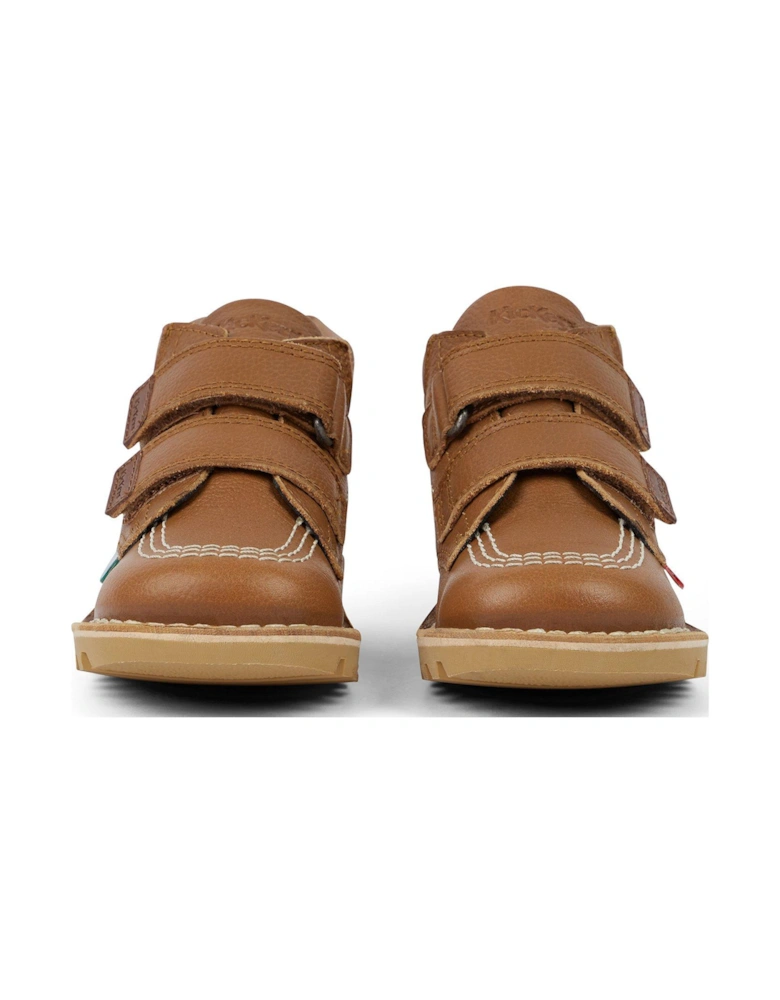Kick Hi Roll Leather - Brown