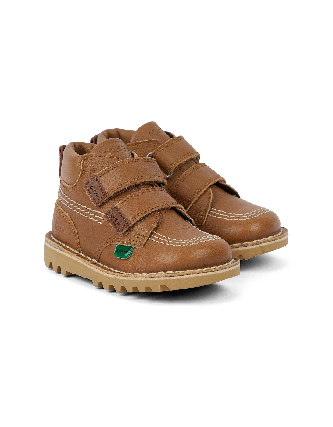 Kick Hi Roll Leather - Brown