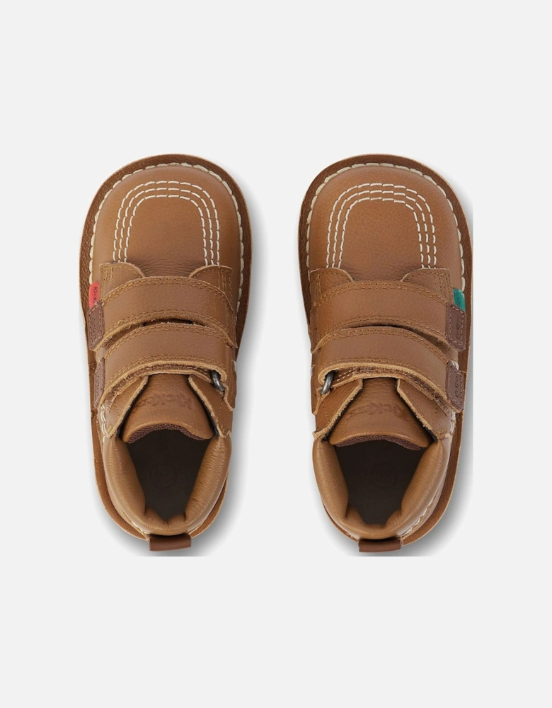 Kick Hi Roll Leather - Brown