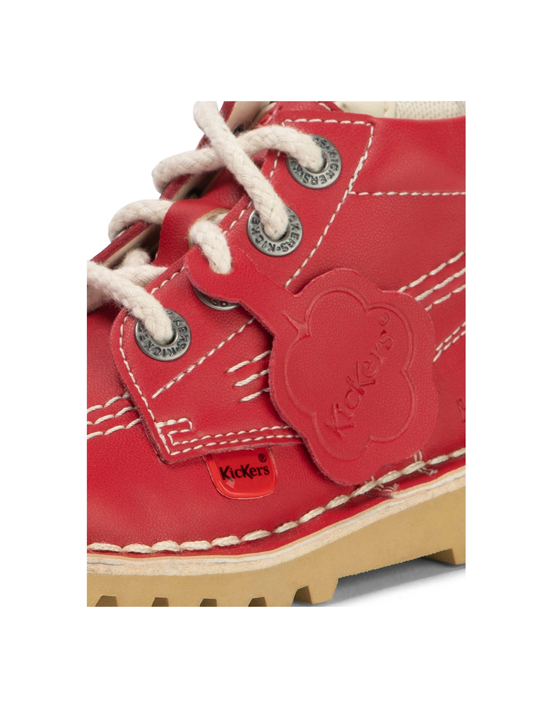 Kick Hi Zip Shoes - Red