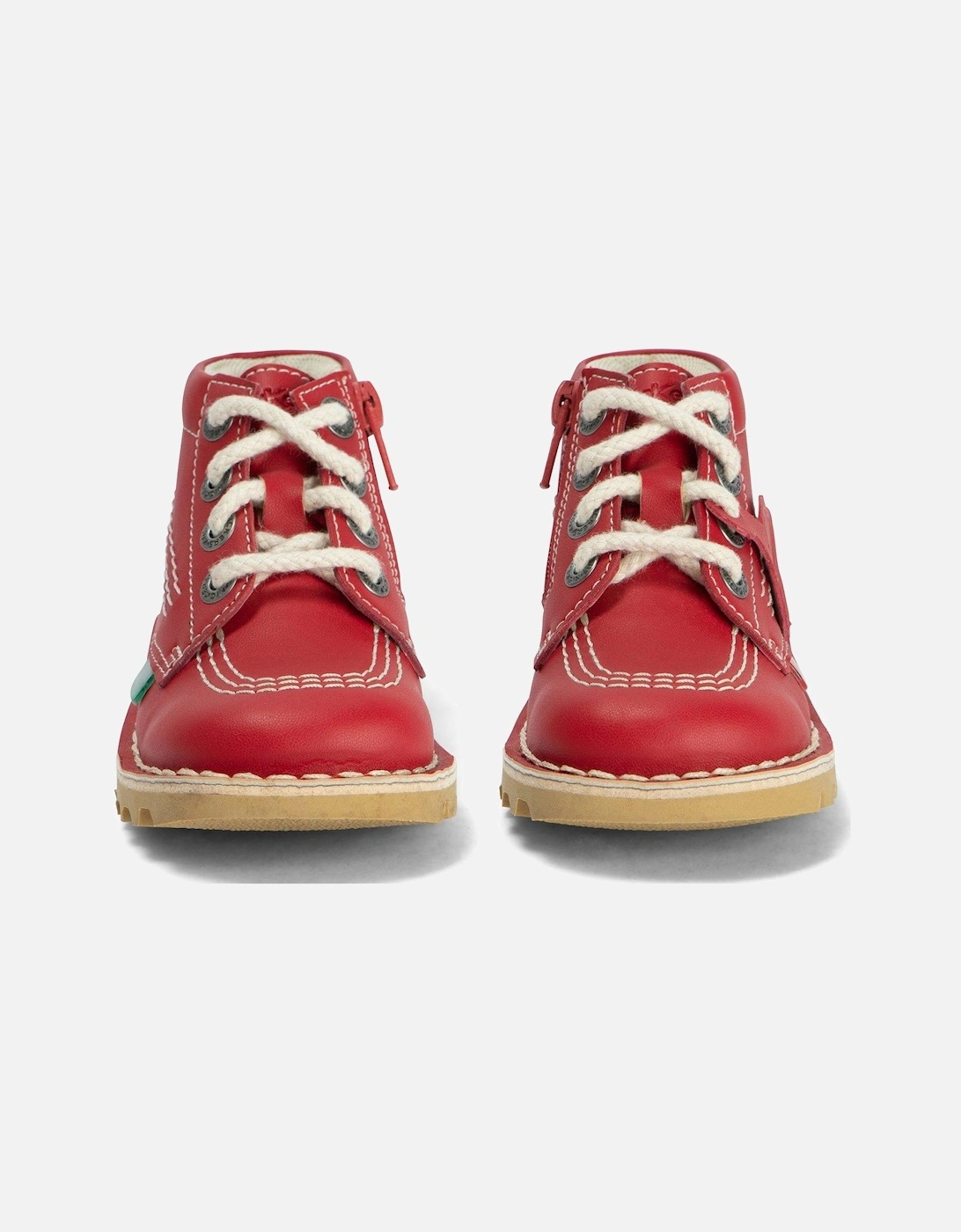 Kick Hi Zip Shoes - Red