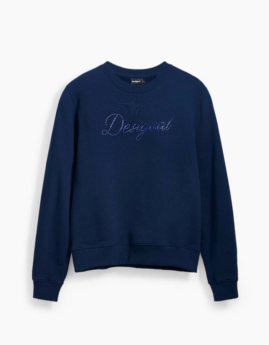 Desigual Women's Blue Afra Sweater Ink - : Extra Large