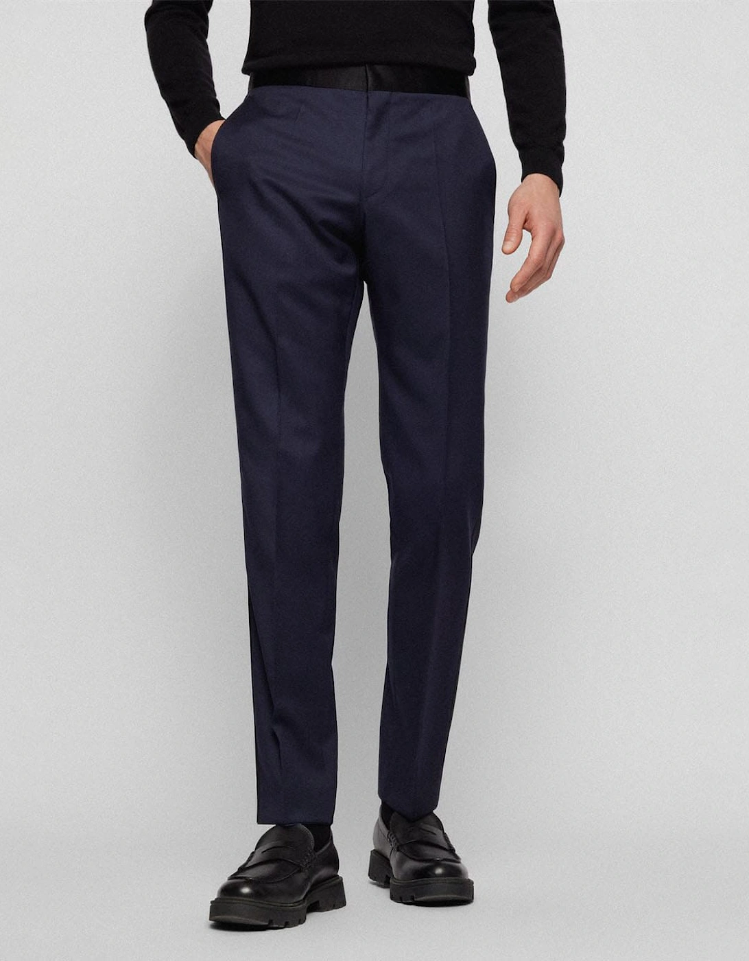 Hugo Boss Men's Navy Gilan Trousers - : 30/32 30R