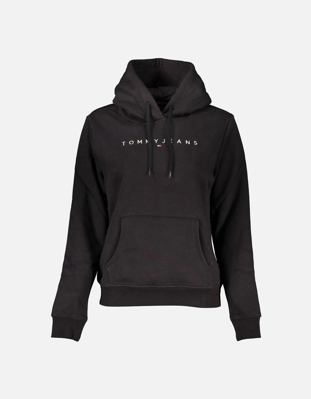 Organic Cotton Hooded Sweatshirt with Embroidery and Logo. Women -, 3 of 2