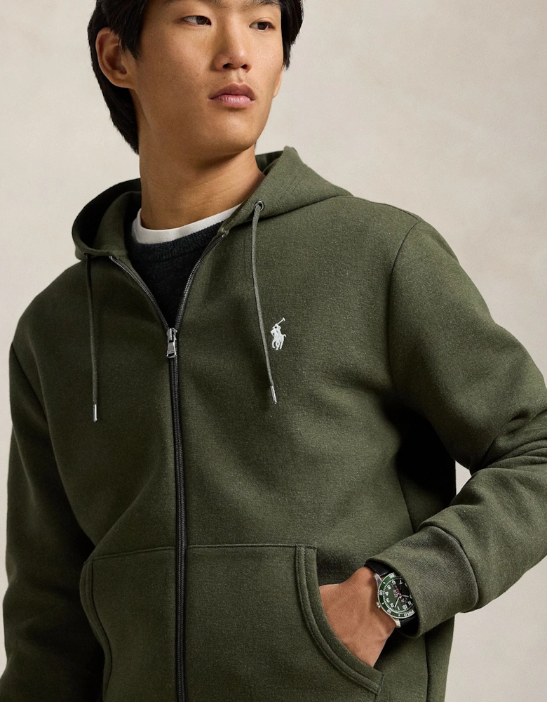 Ralph Lauren Zip-up Sweatshirt - Green