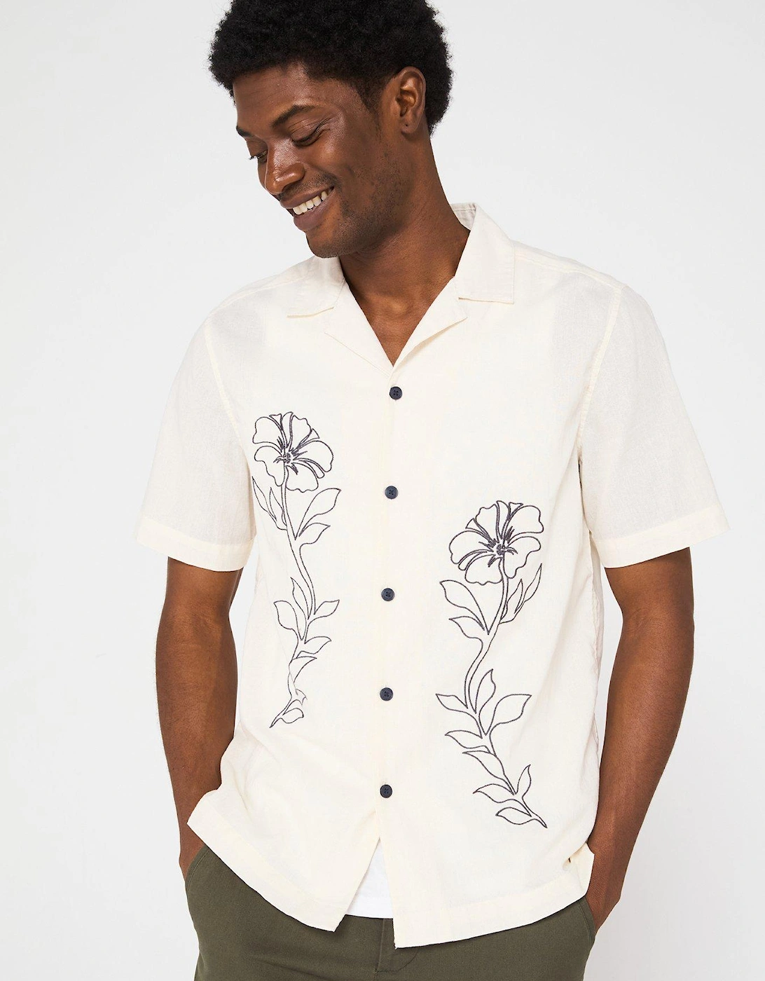 Gali RLX Resort Short Sleeve Shirt - Egret, 7 of 6