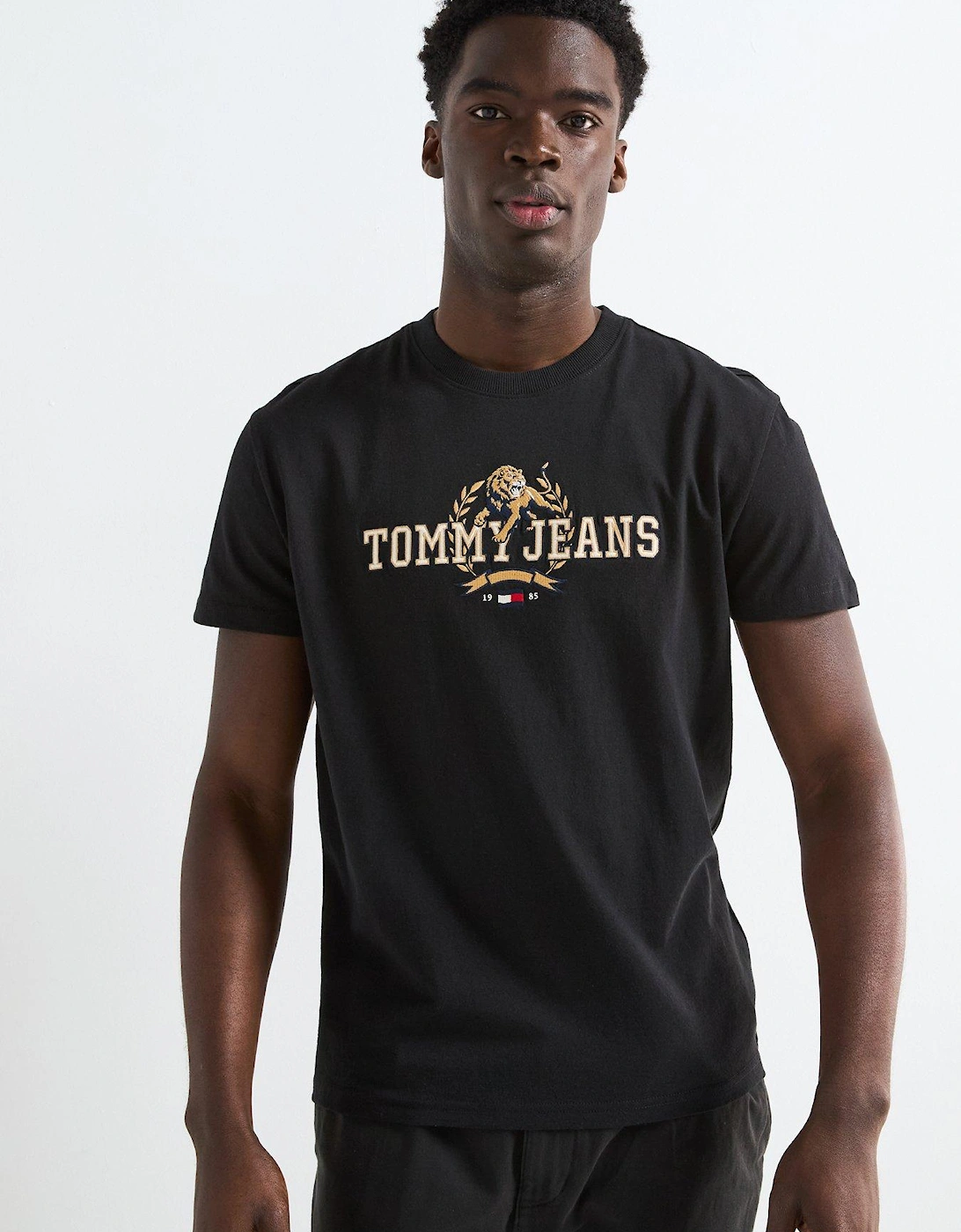 Varsity Novelty Logo T-shirt - Black, 2 of 1