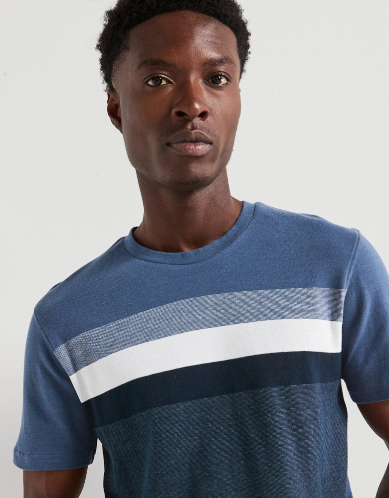Chest Block T-Shirt - Multi