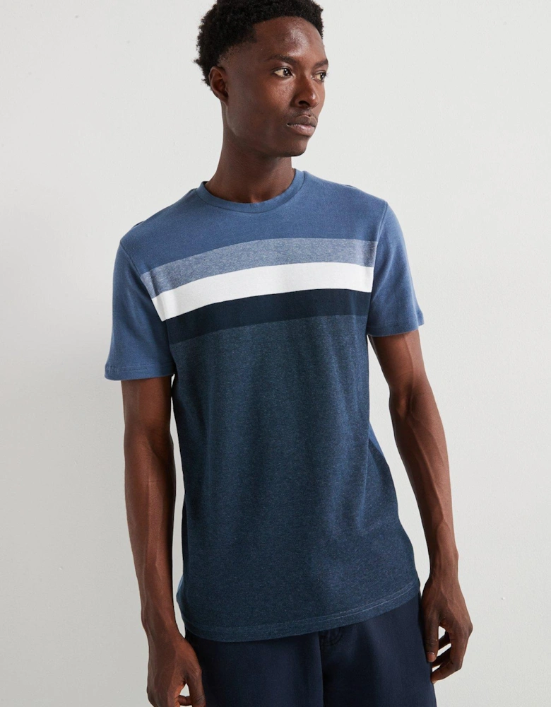 Chest Block T-Shirt - Multi