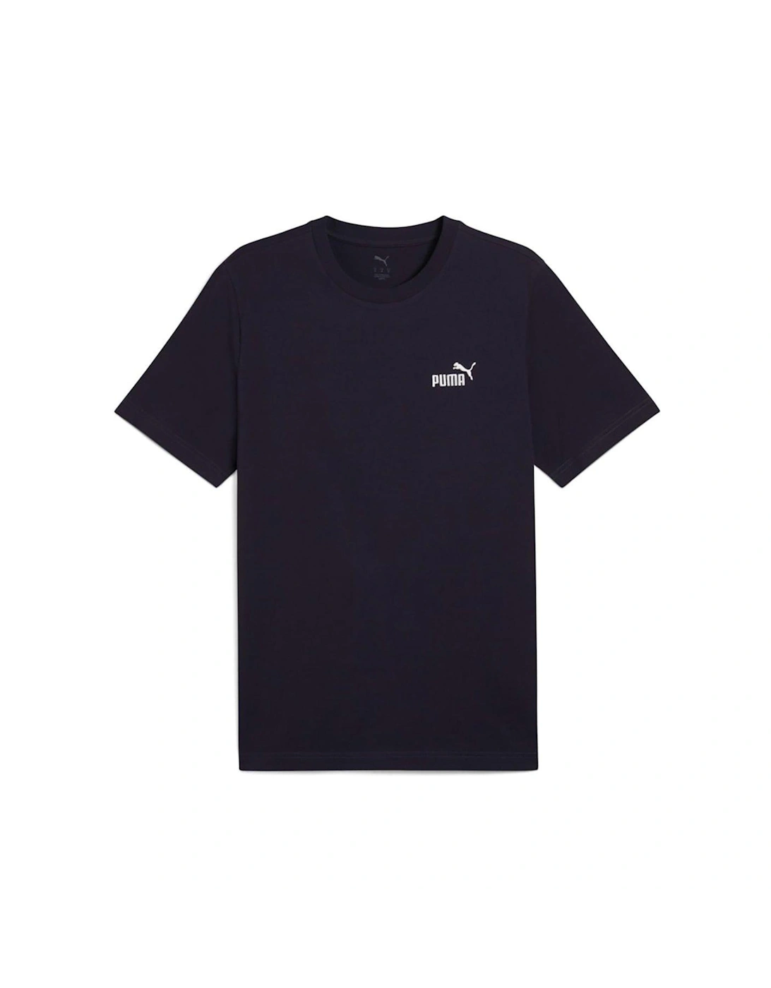 Mens Essential Small No 1 Logo Tee - Navy