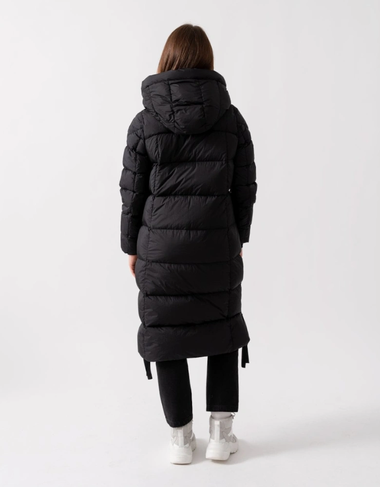 Panda Womens Hooded Down Padded Coat