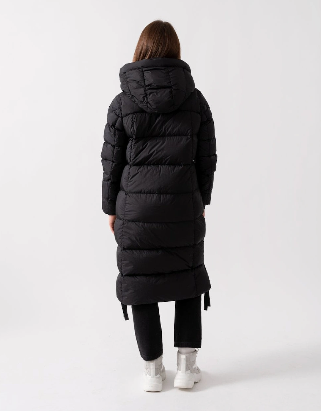 Panda Womens Hooded Down Padded Coat