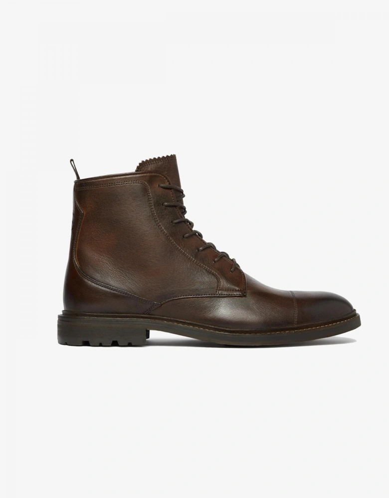Chaves Mens Leather Derby Boots
