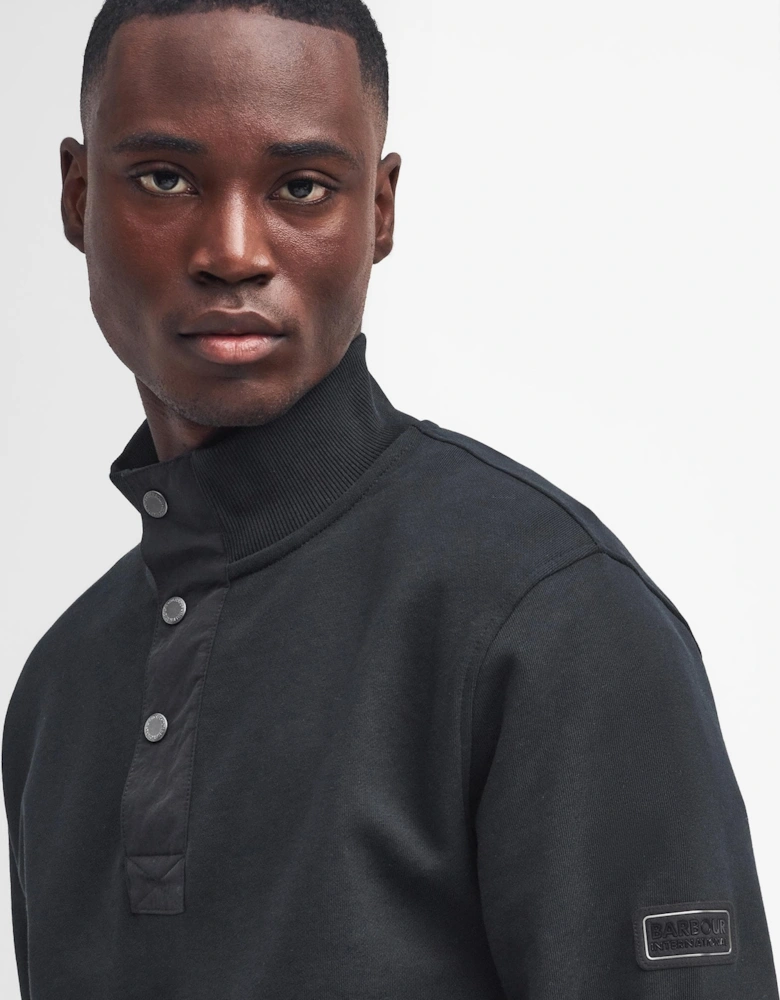 Flight Mens Half Zip Sweatshirt